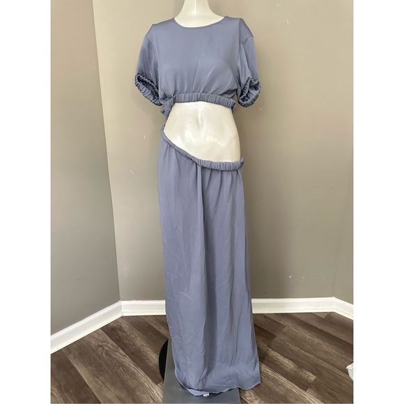 CHRISTOPHER ESBER Cutout piqué maxi dress US 6 $859 - Picture 4 of 9